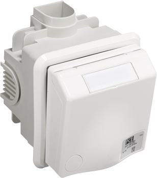 PCE 895-6v CEE-Unterputzsteckdose inkl. UP-Dose Design 32A 5p 6h IP44 (weiß) 8956v