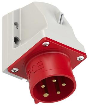 PCE 515-6 CEE-Wandgerätestecker 16A 5p 6h IP44 5156