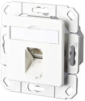 Metz Connect E-dat C6a 1 Port Upk Reinwei&szlig; 130c371102-i