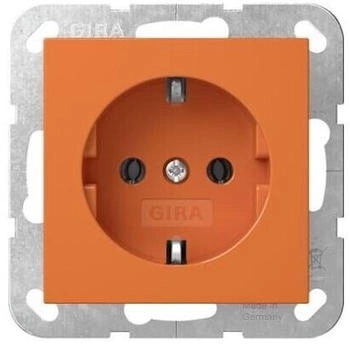 Gira 4455109 SCHUKO-Steckdose System 55 orange glänzend