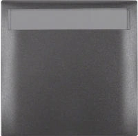 Berker 918282590, Berker 918282590 Rahmen mit Klappdeckel und Aufdruck "IP44"...