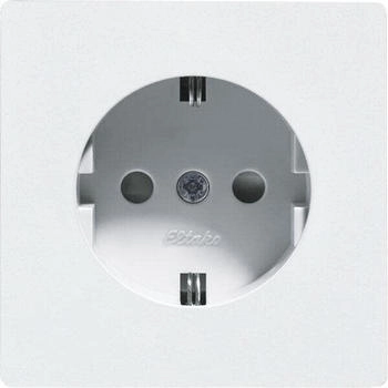 Eltako 30057893 Steckdose DSS55EOKR-pg E-Design55 polarweiß glän.