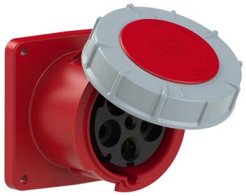 PCE 345-6 CEE-Anbausteckdose gerade (120x120) 125A 5p 6h IP67 POWER TWIST 3456