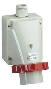 Schneider Electric 83580 WandgeräteCEE Stecker mit Phasenwender 16A 3p+E 380-415 V AC IP67