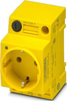 Phoenix Contact Contact Steckdose EO-CF/UT/LED/F/YE Gelb (L x B x H) 60 x 45 x 75mm 5St.