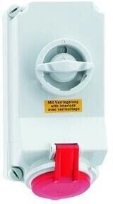 Bals CEE Wandsteckdose 5x16A 400V 16039 IP44 abschaltbar verriegelt