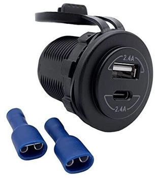 Offgridtec USB Doppelsteckdose 12V/24V 4,8A