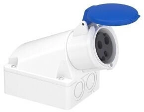 Schneider Electric 83116 Wandsteckdose 32A 2p+E 200-250 V AC IP44