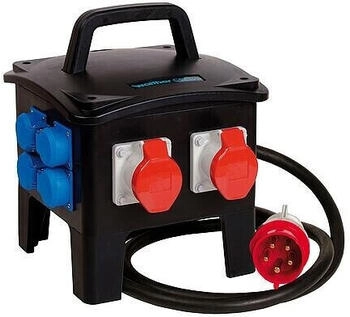 Walther-Werke Walther 6430203A Tragbare Vollgummi Steckdosenkombination