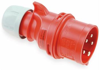 PCE 7025-6 CEE-Phasenwender Stecker 32A 5p 6h IP44/IP54 SHARK 70256