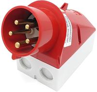 Mennekes 2478, Mennekes Wandstecker (CEE 32/5) (2478) Rot