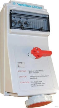 Walther-Werke Wandsteckdose wasserdicht AL169TN