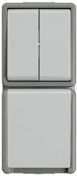 Siemens Serienschalter Delta Grau 5TA4815