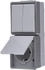 Siemens Serienschalter Delta Grau 5TA4815