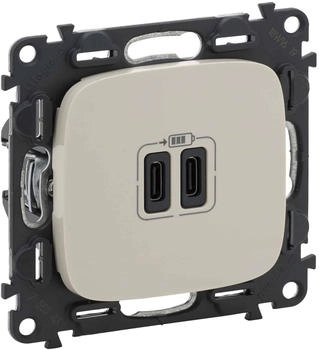 Legrand USB-Steckdose Valena Life Allure Beige 755346