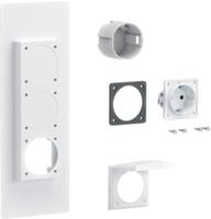 Steckdosenflansch universZ 1xSchuko-Steckdose (ZY01SD)