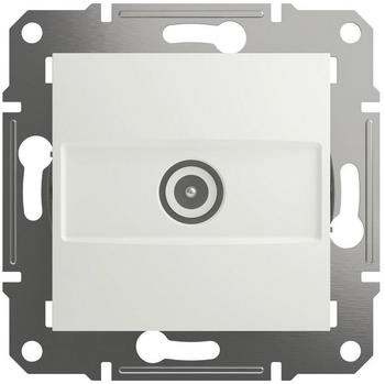 Schneider Electric TV-Durchgangsdose Asfora Weiß (RAL 9003)