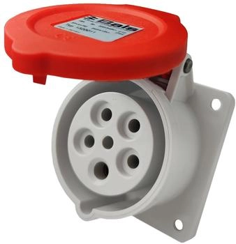 Bals Anbausteckdose INNOLINQ gerade 16A 5-polig 400V 6h IP54 rot (1320011)