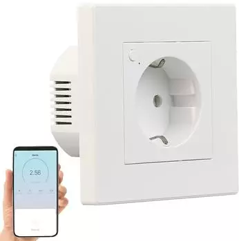 Luminea WLAN Unterputzsteckdose