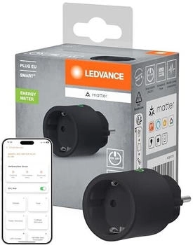 LEDVANCE Smart+ Indoor Plug Matter schwarz
