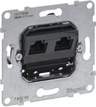 Legrand Netzwerkdose SEANO 2-fach Cat. 5e