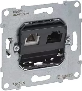 Legrand Datendose SEANO RJ11+RJ45