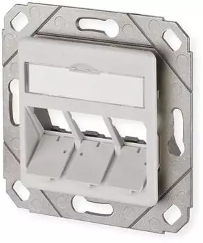 Metz Connect E-DAT Anschlussdose 3-fach leer