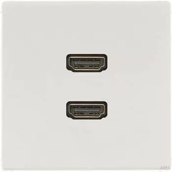 Jung Multimedia-Einsatz Serie LS 2xHDMI lichtgrau