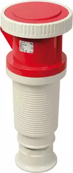 Walther-Werke 379501 Wasserdichte Kupplung 125A 5P 1h mit Trompetenverschraubung
