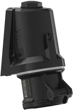 Walther-Werke FW130401CC CEE NEO Wandsteckdose 32A 4P 1h IP54 mit K&auml;figzugfeder-Technik