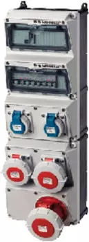 Mennekes 950031 AMAXX -Kombination IP67 2x Schutzkontakt 3x CEE
