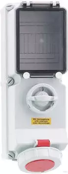 Bals CEE Wandsteckdose abschaltbar verriegelt 63A 5-polig 400V (17541)
