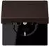 Jung LC 1520 NBFKL 252 SCHUKO Steckdose mit Klappdeckel (LC1520NBFKL252)