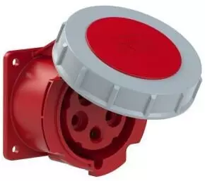PC Electric CEE-Anbausteckdose gerade 32A 5-polig IP67 (3252-6tt)