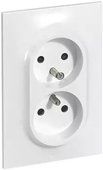 Legrand Neptune Doppelsteckdose 2P+E 16A Kinderschutz (Neptune)
