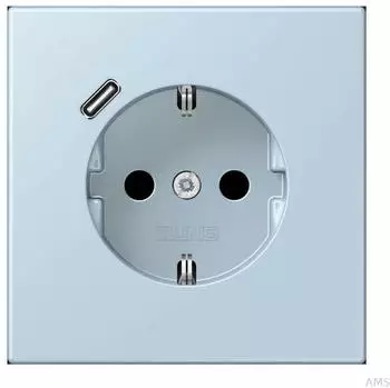 Jung LC1520-18C208 SCHUKO-Steckdose mit USB Typ C (LC1520-18C208)