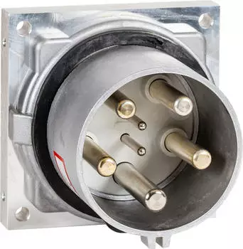 Walther-Werke CEE Hochstrom Anbaustecker gerade 200A 5P 5h IP67 (6A5505)