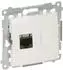 Kontakt-Simon Simon 54 Einzelsteckdose RJ45 Cat.6 geschirmt, weiß (D61E.01/11)