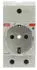 ABB M1173-L SCHUKO-Steckdose Reiheneinbau lichtgrau RAL 1173 (2CSM112000R0701)