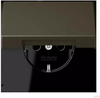 Jung LC1520BFKL241 SCHUKO-Steckdose mit Klappdeckel (LC1520BFKL241)