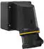 Walther-Werke FW13140401 CEE NEO Wandsteckdose 32A 4P 4h IP54 mit Push-In Klemmstein und drehbarem Boden
