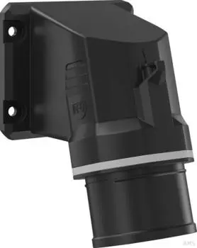 Walther-Werke FW711510PH CEE NEO Anbauger&auml;testecker schr&auml;g 16A 5P 10h IP54 als Phasenwender mit 77,5x90mm Flansch