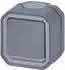 Legrand 069726L Plexo New Feuchtraum-Aufputz 2-poliger Schalter Kontroll 10 AX grau