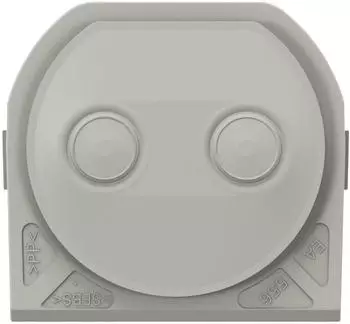 Legrand 069599L Plexo New 2-fach Kabeleinf&uuml;hrung grau