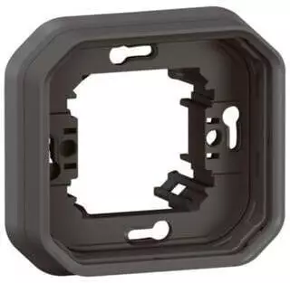 Legrand 069606L Plexo New Feuchtraum-Unterputz 1-fach Tragring anthrazit
