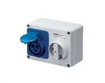 Gewiss GW66004 Steckdose Blau