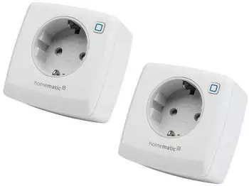 HomeMatic IP 157337A0 Schalt-Messsteckdose 2 St&uuml;ck