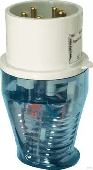 Walther-Werke CEE-Pr&uuml;fstecker Drehfeldrichtung 63A 4P 110-690V IP44 (260406DF)