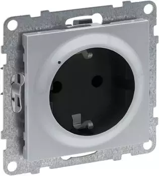 Legrand Seano with Netatmo Schutzkontakt-Steckdose Aluminium (765740)