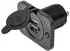 IWH USB Doppel-Einbau-Steckdose 12/24V 2100mA (019006)